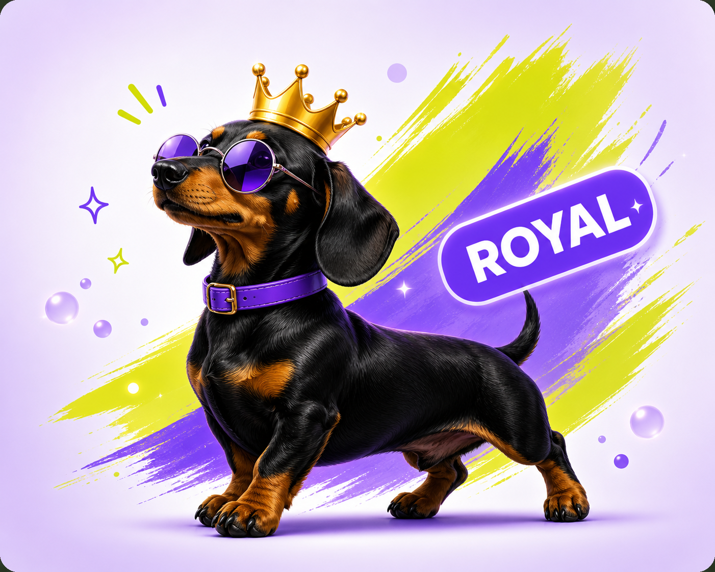 Такса с короной для тарифа Royal